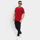Men's 100% Cotton T-Shirt, Maroon, small image number null